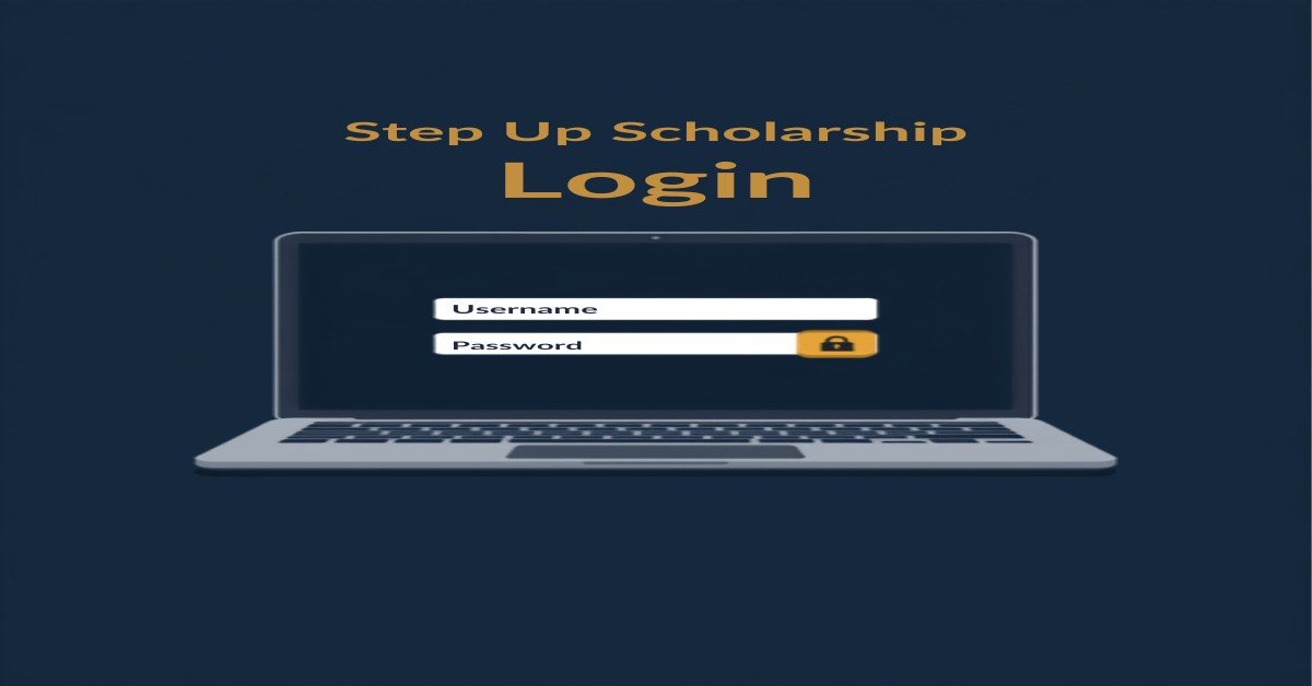 Step Up Scholarship login screen showing the EMA parent account portal
